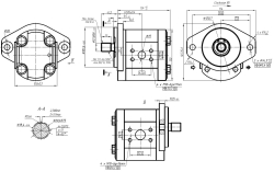 Насос GP2.5K25R-B533W-F