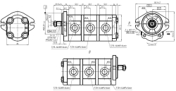 Насос GP2K6/2K6/2K6R-G231FFF-F